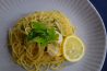 春野菜のパスタ「アスパラとホタテ編」-1