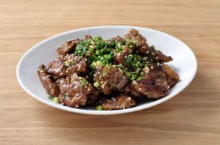 豚肉の甘辛炒め-1