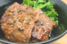キムチニラだれの焼肉丼-1