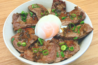 ニラだれ焼肉丼　温玉のせ-1